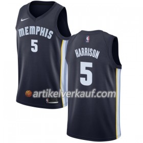 NBA Memphis Grizzlies Trikot Andrew Harrison 5 Nike 2017-18 marineblau Swingman - Herren